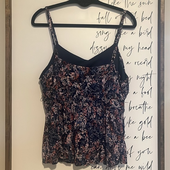 Maurice’s Ruched Tank Top Size L - Picture 6 of 6